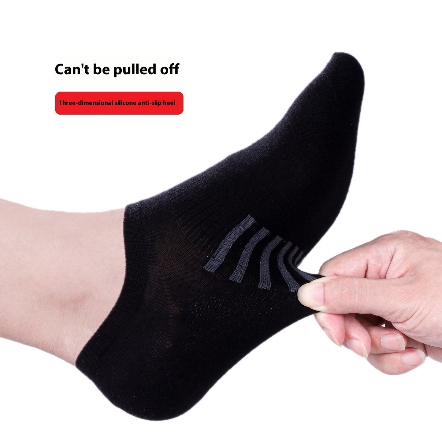 Male Invisible Cotton Socks