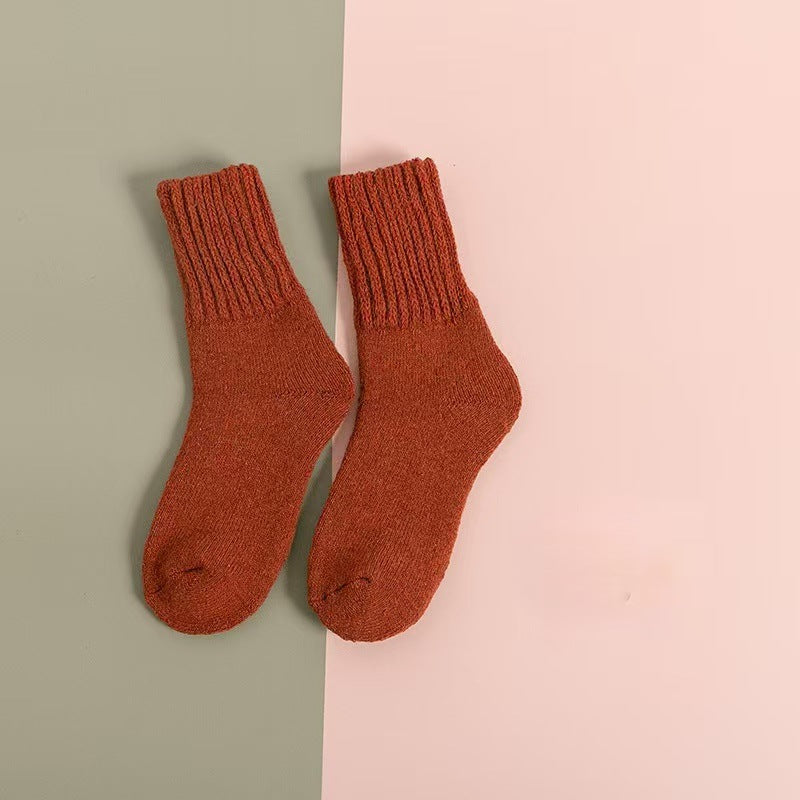 Female Wool Mid-Calf Socks