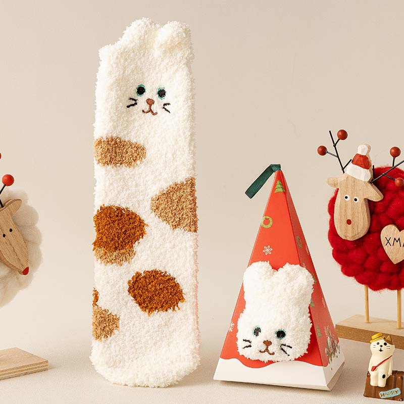 Plush Animal Tube Socks