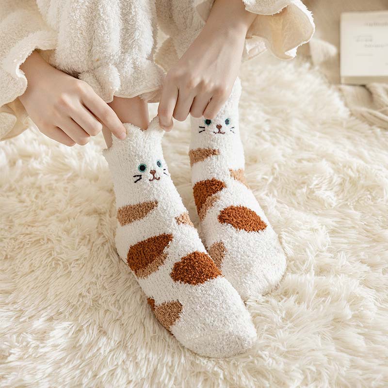 Plush Animal Tube Socks