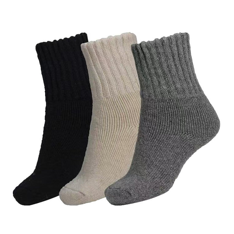 Female Wool Mid-Calf Socks