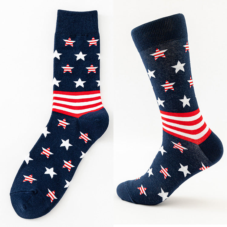 Male Plus Size Knee-High Sport Socks