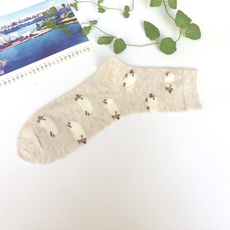 Female Cartoon Animal Socks