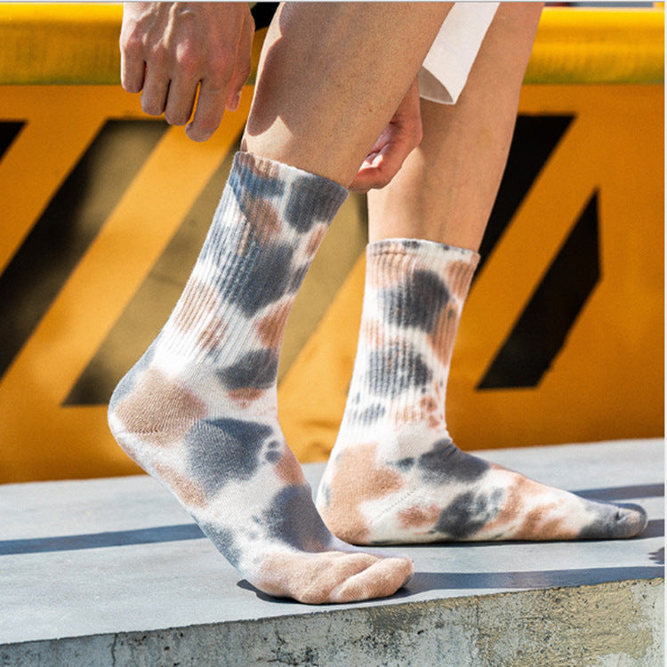 Female Tie-Dye Tube Socks