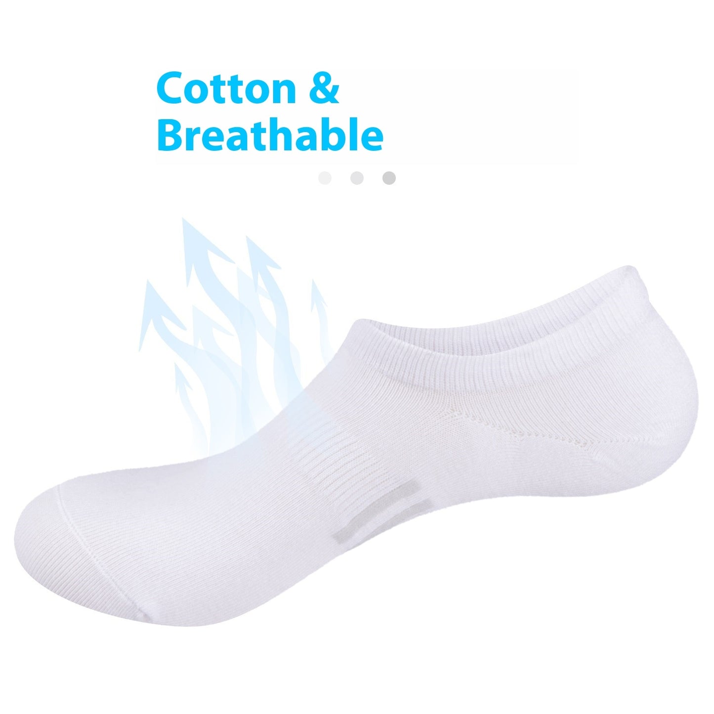 Male Invisible Cotton Socks
