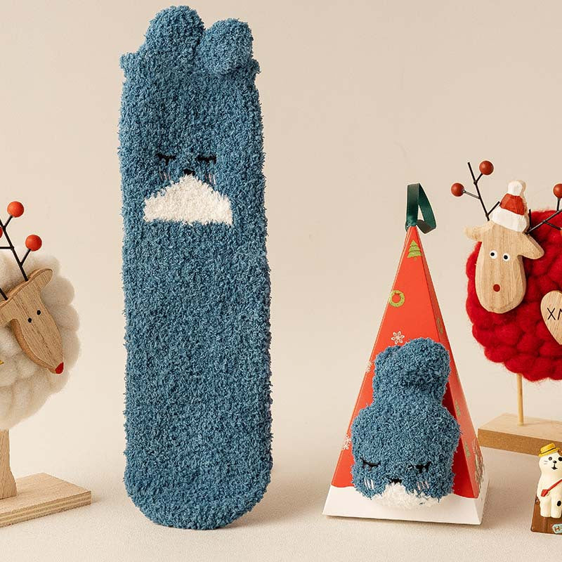 Plush Animal Tube Socks