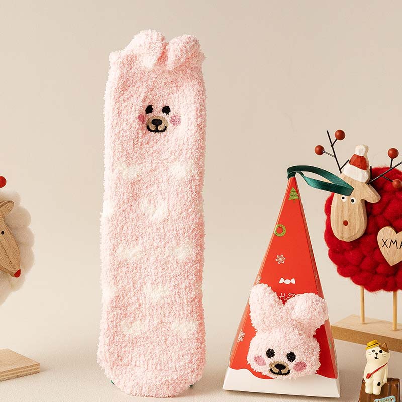 Plush Animal Tube Socks