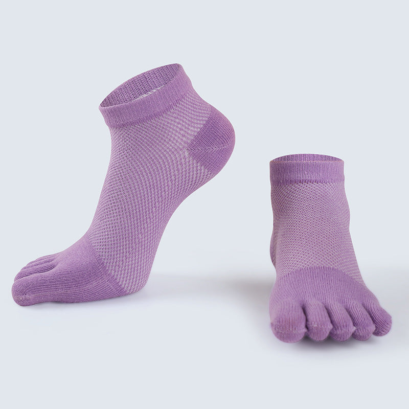 Mid Tube Five-Toe Sport Socks