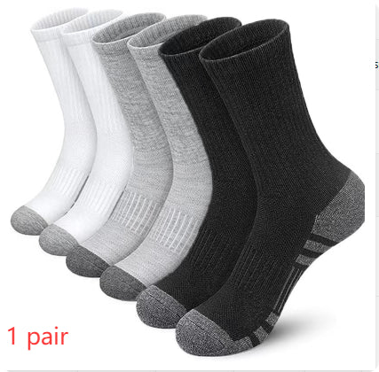 Plus Size Athletic Mid Socks
