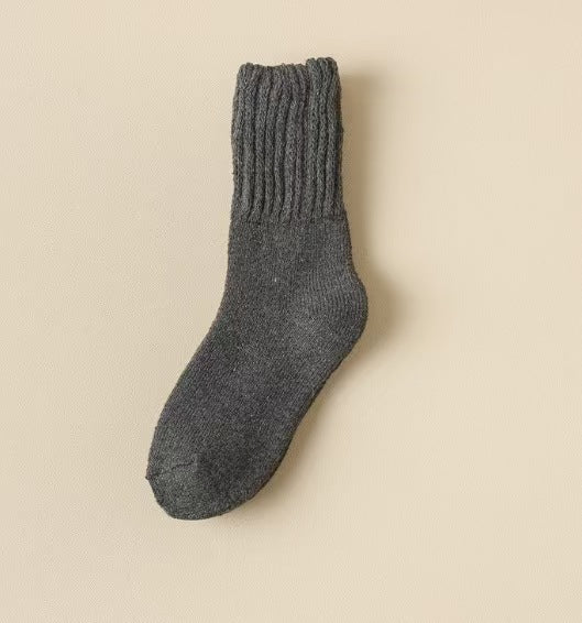 Female Wool Mid-Calf Socks