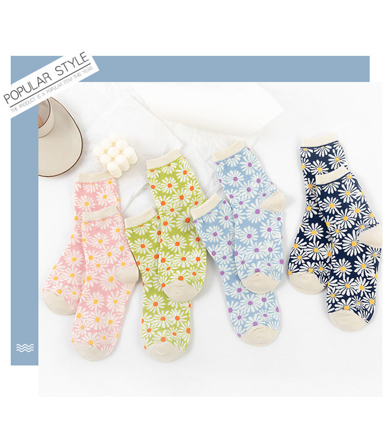 Female Daisy Winter Socks