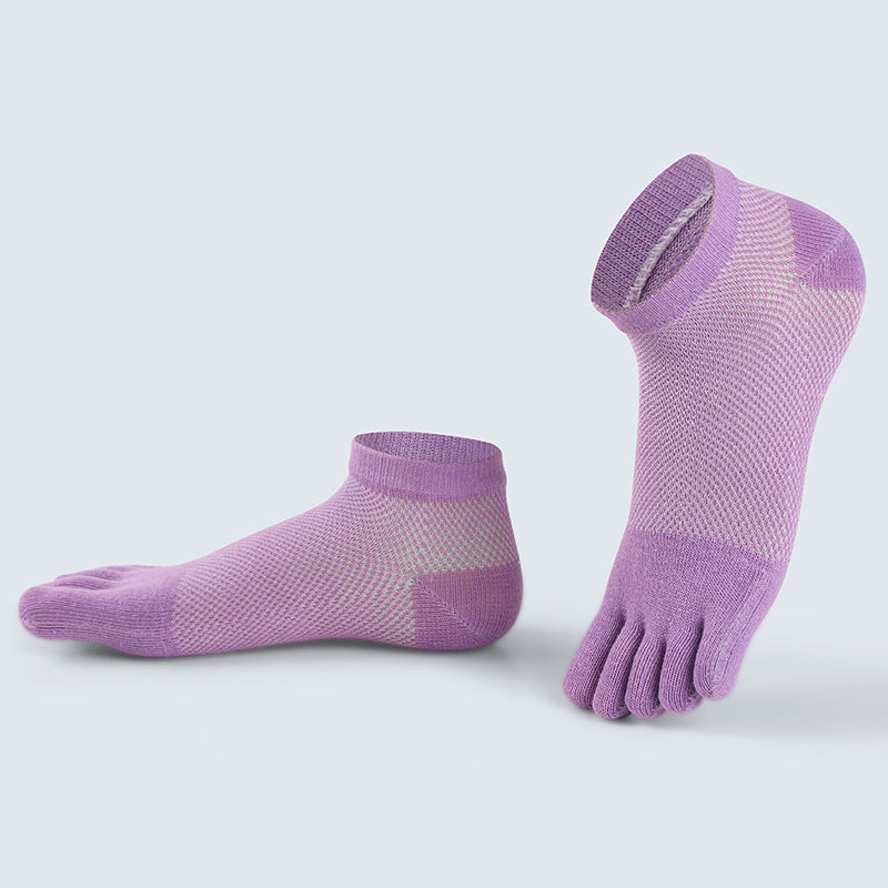 Mid Tube Five-Toe Sport Socks