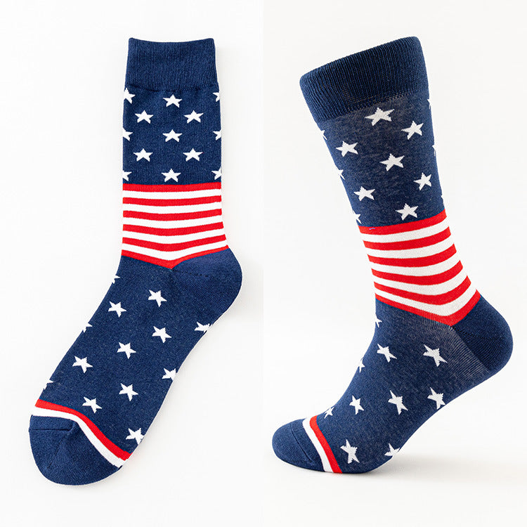 Male Plus Size Knee-High Sport Socks