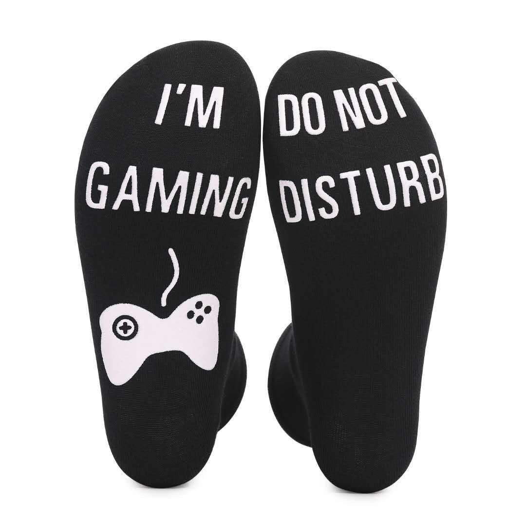 Male Cotton Mid Letter Socks