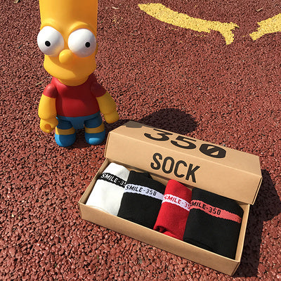 Couple Low Cut Socks – 4 Pack