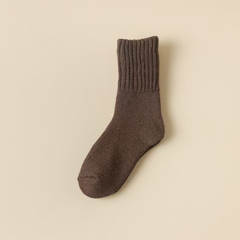Female Wool Mid-Calf Socks