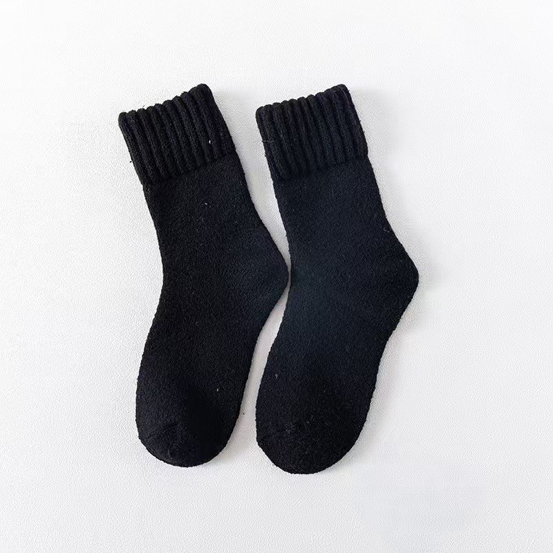 Female Wool Mid-Calf Socks