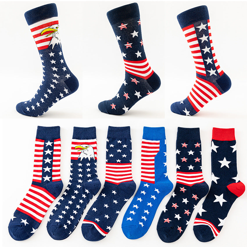 Male Plus Size Knee-High Sport Socks