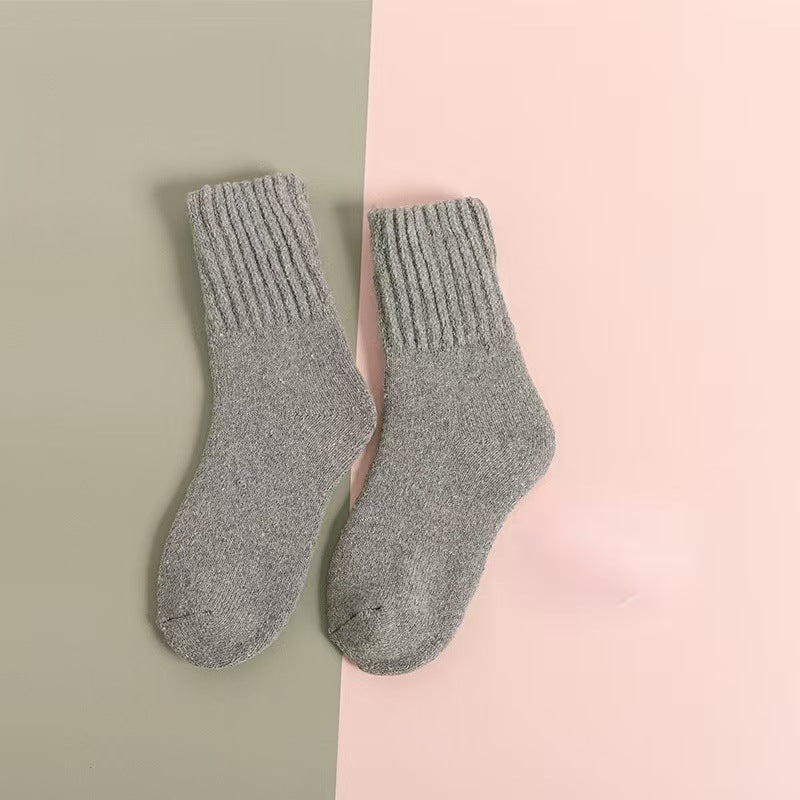 Female Wool Mid-Calf Socks