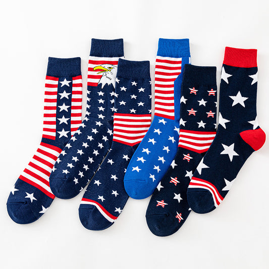 Male Plus Size Knee-High Sport Socks