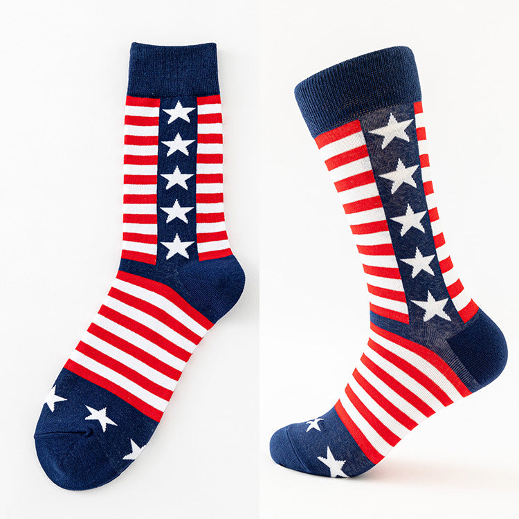 Male Plus Size Knee-High Sport Socks
