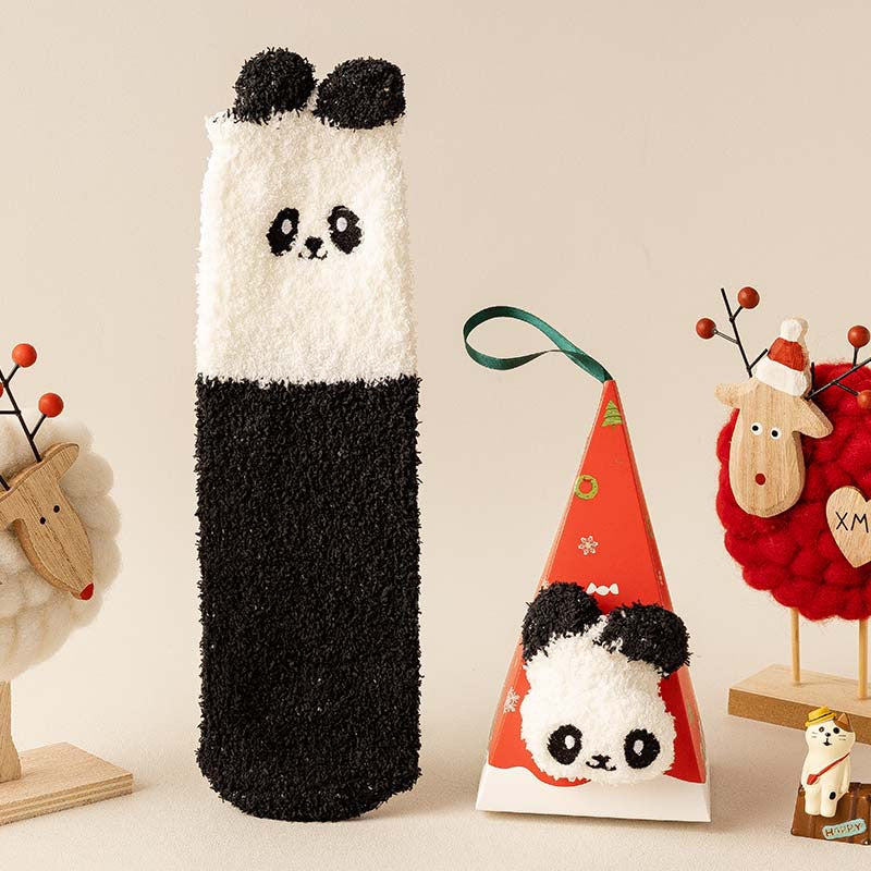 Plush Animal Tube Socks
