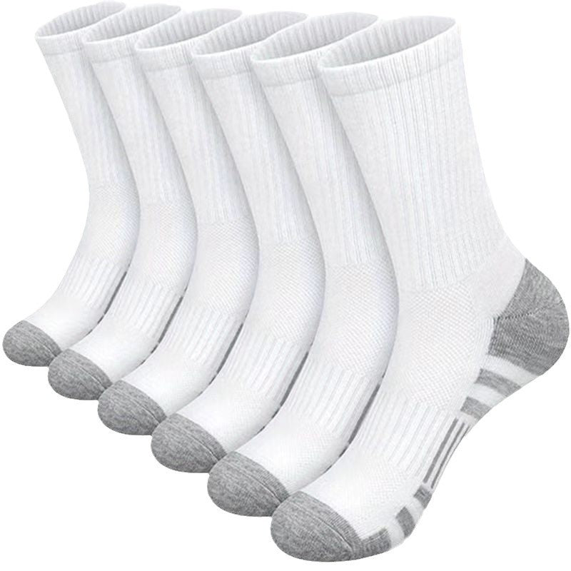 Plus Size Athletic Mid Socks
