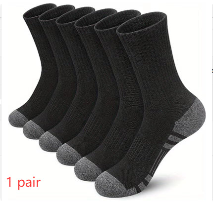 Plus Size Athletic Mid Socks