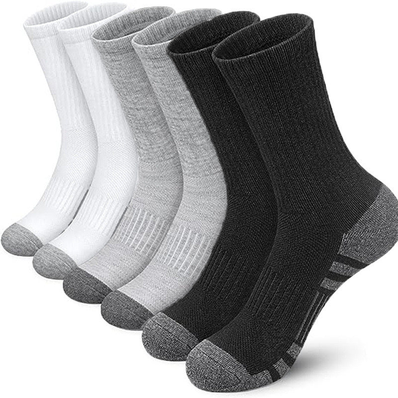 Plus Size Athletic Mid Socks