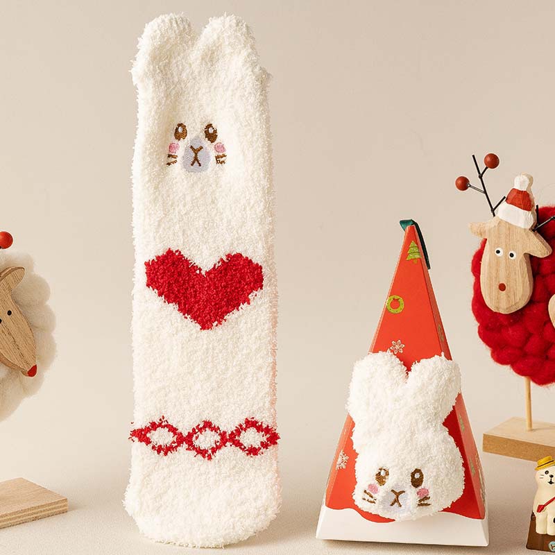 Plush Animal Tube Socks