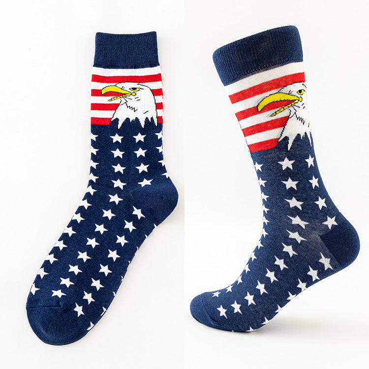 Male Plus Size Knee-High Sport Socks