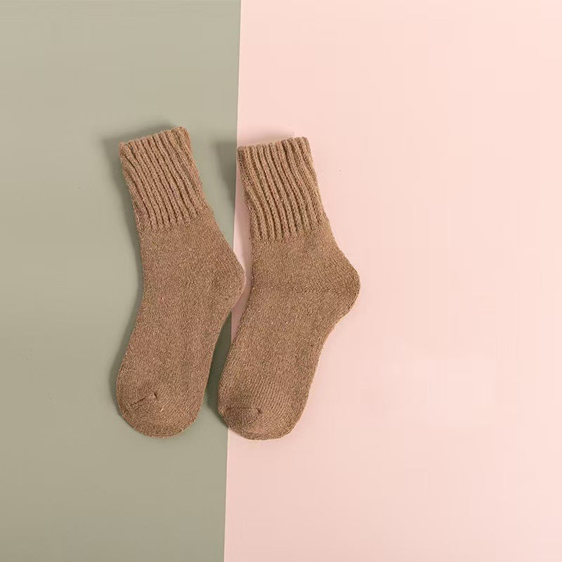 Female Wool Mid-Calf Socks