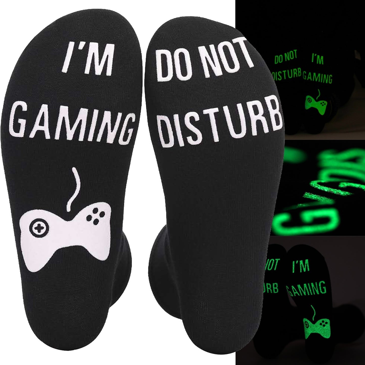 Male Cotton Mid Letter Socks