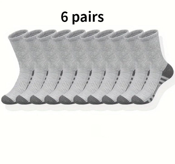 Plus Size Athletic Mid Socks