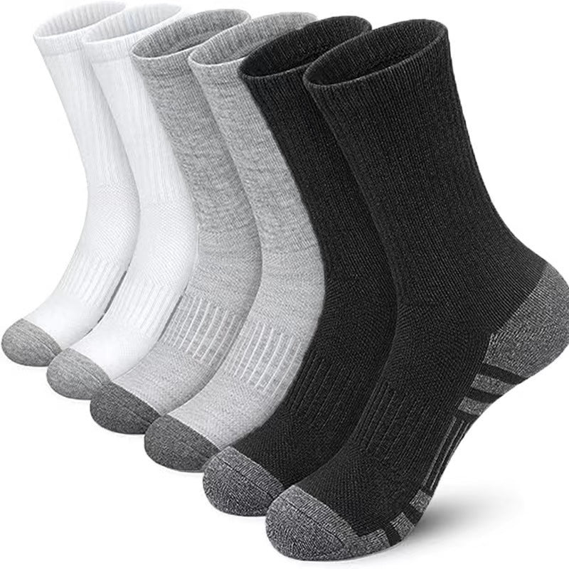Plus Size Athletic Mid Socks