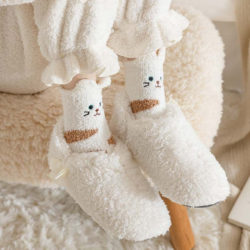Plush Animal Tube Socks