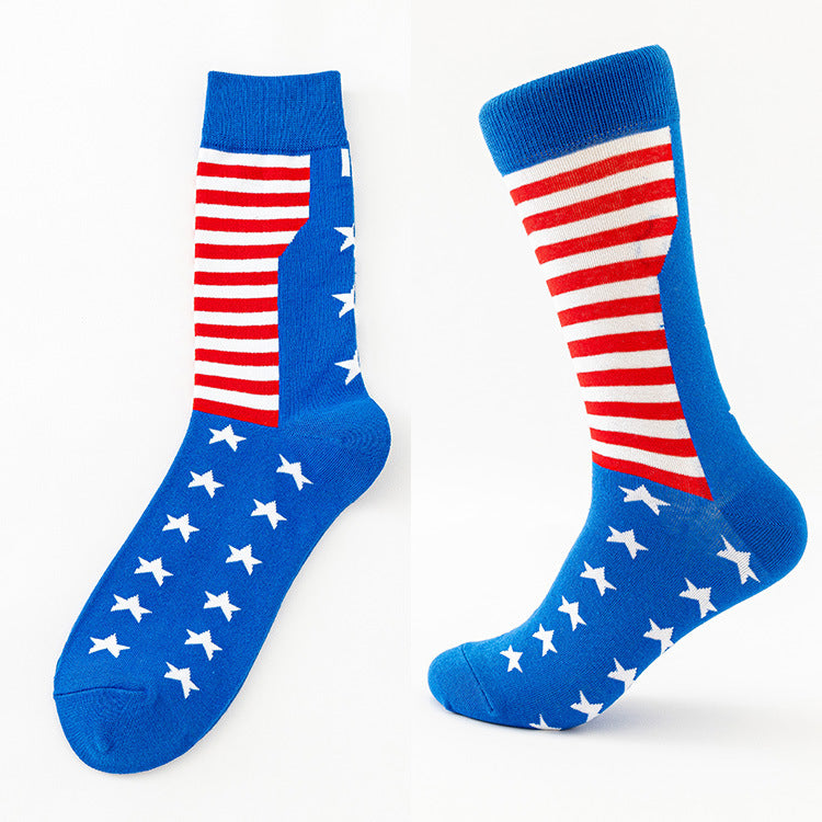 Male Plus Size Knee-High Sport Socks