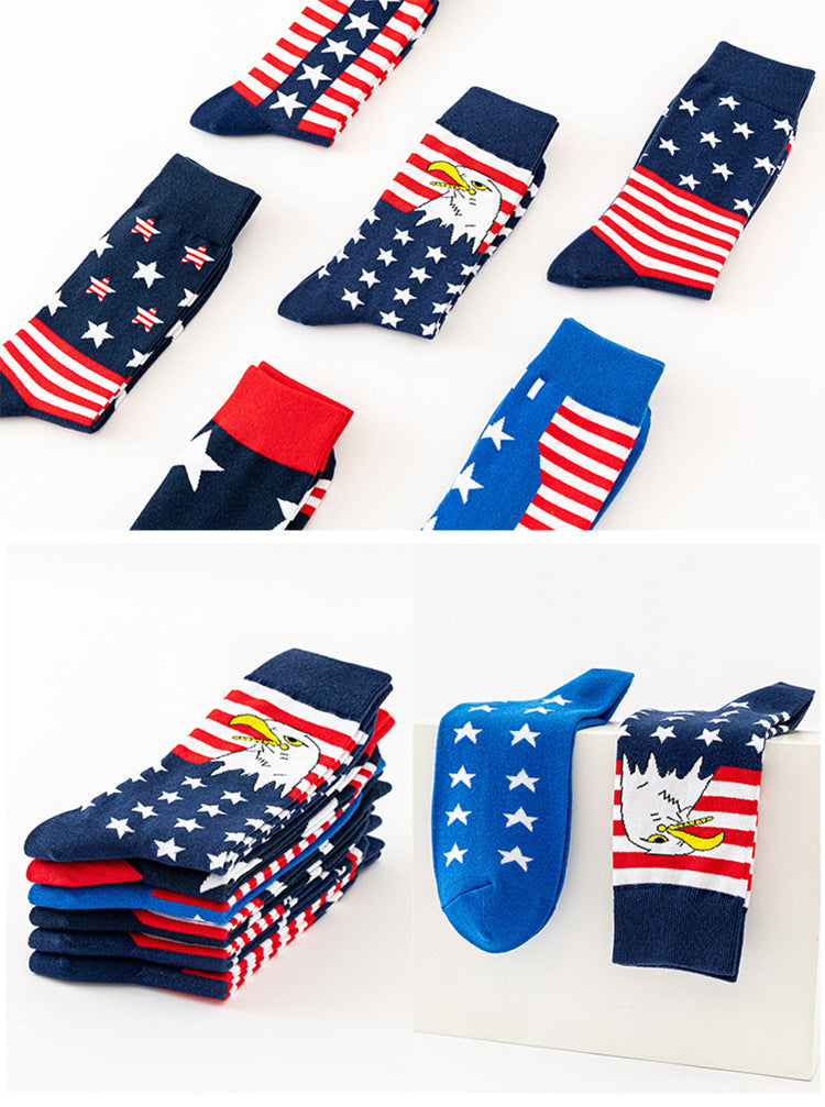 Male Plus Size Knee-High Sport Socks