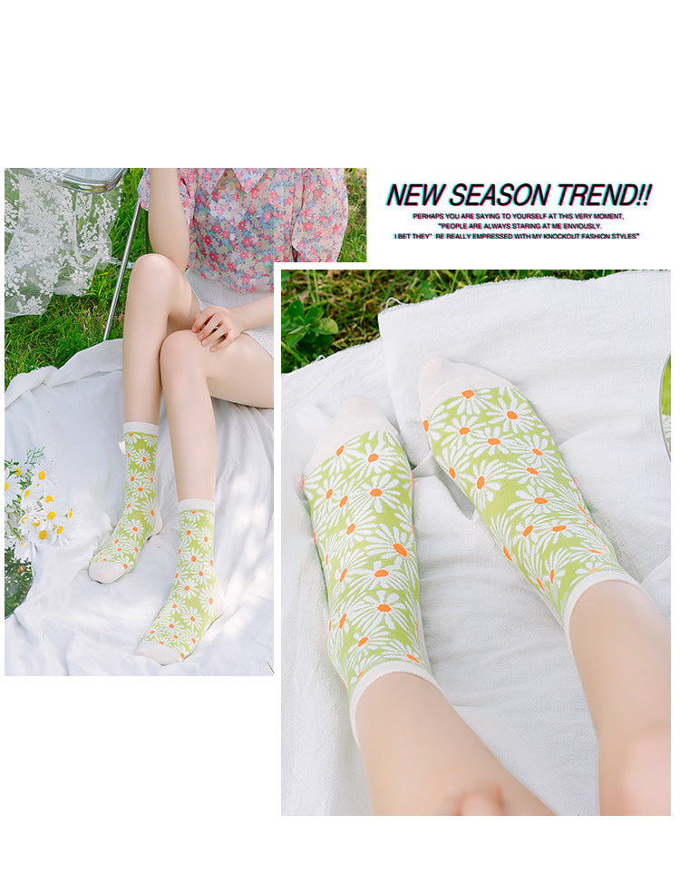 Female Daisy Winter Socks